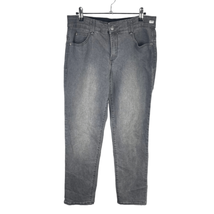 Ruby Rd Straight Jeans 8 Women’s Gray Pre-Owned [#1917] - £11.77 GBP