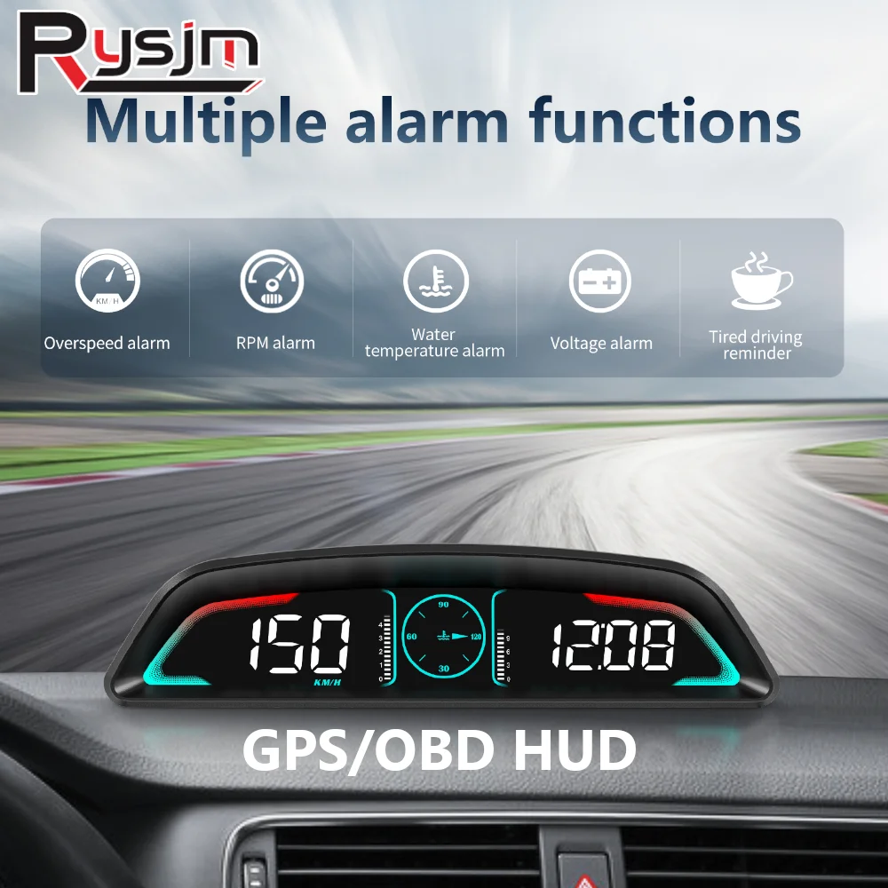B3 G3 GPS / OBD Multifunctional Car HUD Head Up Display Car Speedometer - £31.62 GBP+