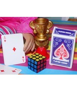 Championship lot Trophy Card Rubiks Cube fits American Girl Our generati... - £8.42 GBP