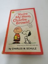 1968 You&#39;re my hero, Charlie Brown Peanuts Comic Book Vintage - £11.70 GBP