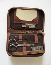 Sergio Valente Men&#39;s Moustache Grooming Set 6-Pc, Vintage - £19.45 GBP