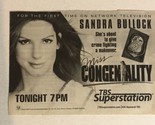Miss Congeniality Vintage Tv Guide Print Ad Sandra Bullock Candace Berge... - $5.93