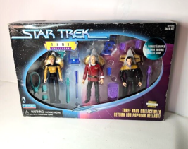 Star Trek TNG Collector Series 1701 16122 Action Figure Set Picard Yar B... - £17.92 GBP