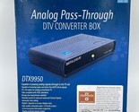 Digital Stream DTX9950 Analog Pass-Through DTV Converter Box HDTV SEALED... - £35.55 GBP
