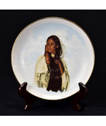 Vintage Dee Graham Indian Maiden Porcelain Collectors Plate - £27.53 GBP