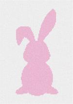 Pepita Needlepoint kit: Beginner Bunny Rabbit Pink Pom Pom Tail, 7&quot; x 10&quot; - £41.26 GBP+