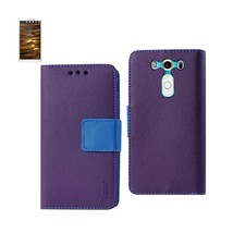 Reiko Lg V10 3-in-1 Wallet Case In Purple - $9.95