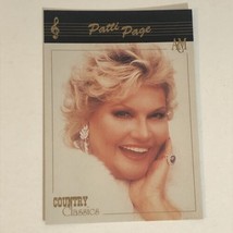 Patti Page Trading Card Academy Of Country Music #77 - $1.97