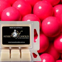 Cotton Candy Bubblegum Eco Soy Candle Wax Melts Clams Hand Poured Vegan - £10.99 GBP+