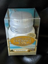 Discontinued Yankee Candle Battery Operated Portable Fragrance Fan Sun Sand NEW - $40.19