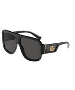 Dolce &amp; Gabbana Sunglasses DG4401 50187 58mm Black / Dark Grey Lens - $4,104.08 MXN