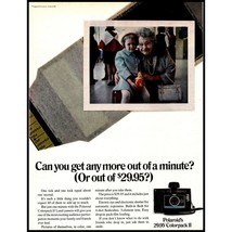 1970 Polaroid Colorpak II Instand Camera Vintage Print Ad Grandma Airport Photo - $10.97