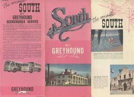 See the Romantic South by Greyhound Scenicruiser Service Brochure  - $17.82