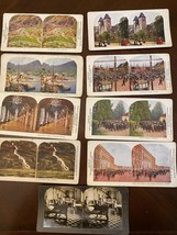 Antique Stereoview Cards Norway, Sweden, Denmark Lot of 9 - £7.56 GBP