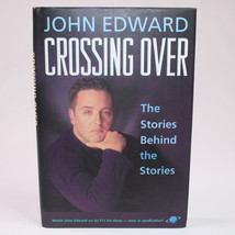 Signed John Edward Crossing Over 2001 Life After Death Hardcover Book With Dj Vg - £15.10 GBP