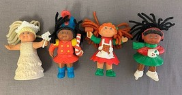 McDonald’s Toy&#39;s 1992-1994 Cabbage Patch Kids Holiday Figurines - Set of 4 - £6.19 GBP