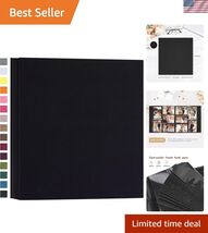 Photo Album for 4x6 600 Photos Linen Cover Extra Large Capacity Photo Bo... - $59.37