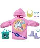 Barbie Jurassic World Fashion doll outfit accessory Set I Love Dinosaurs... - £7.78 GBP