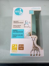 Vulli - Mii - Sophie la girafe Infant Feeding Bottle - Glass - 4oz -V8 - £9.02 GBP