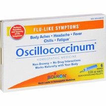 BOIRON Oscillococcinum Natural Flu Relief,Original,Made in France-6 doses - $9.76