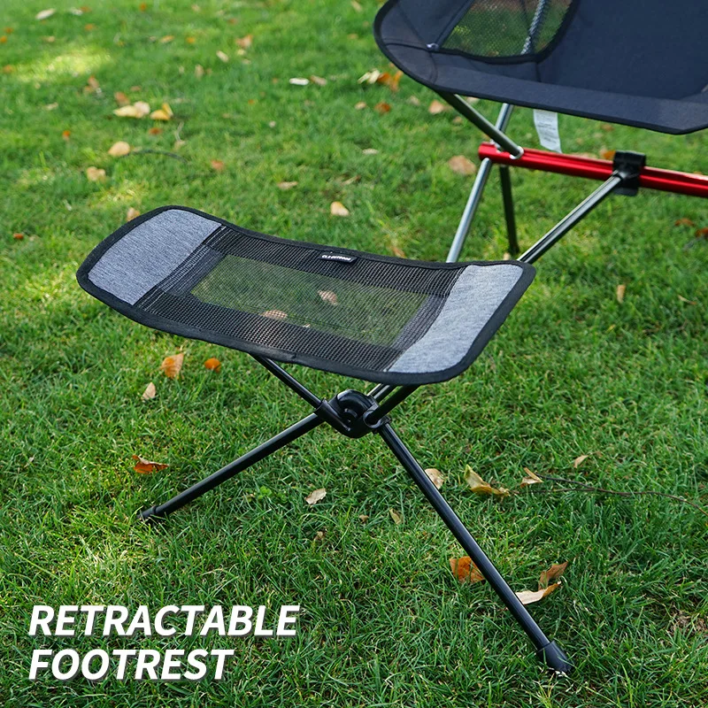 Folding Foot Rest For Moon Chair Outdoor Camping Aluminum Universal Footrest - £23.25 GBP