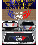 1x DOMINICAN REPUBLIC FLAG CAR DECAL #5875 - £20.07 GBP