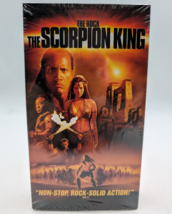 The Scorpion King (VHS, 2002)  Duane The Rock Johnson Watermark Factory Sealed - £7.42 GBP