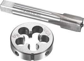 Uxcell M14 X 0.5Mm Metric Tap And Die Set, Machine Thread Screw Tap With Round - £30.04 GBP