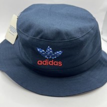 Adidas Originals Americana Collegiate Navy Bucket Hat EY1754 Men&#39;s NWT - £19.60 GBP