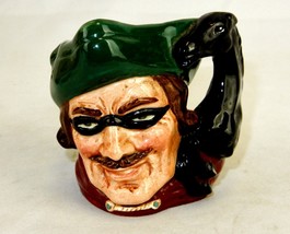 Toby Character Jug, Dick Turpin #D6535, Royal Doulton Collectible, Mini, Chipped - $29.35