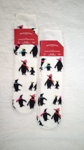 WONDERSHOP Men&#39;s Holiday Super Soft Crew Penguin Print Socks (6-12) 2 Pa... - $5.90