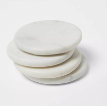 Marble Coasters White - Threshold™  (Set of 4) White - $18.70