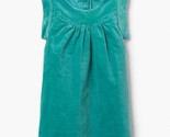 NWT Gymboree Creative Types Girls Green Velvet Sleevess Dress 3T - £10.37 GBP