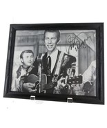 Framed Black &amp; White 8&quot; X 10&quot; picture of Porter Wagoner. Autographed - $87.58 CAD