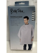 Betty Dain Seersucker Barber Cape Striped Style # 206 - $382.22 MXN