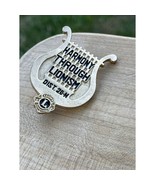 Lions Club Lapel Pin Harmony Through Lionism Dist. 20-N - $20.75