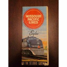 Missouri Pacific Lines St. Louis Gateway Passenger Timetable Schedule 1958 - £12.46 GBP