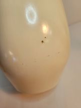 Red Wing Vase No. 1498 Off White Color with Green Interior image 7