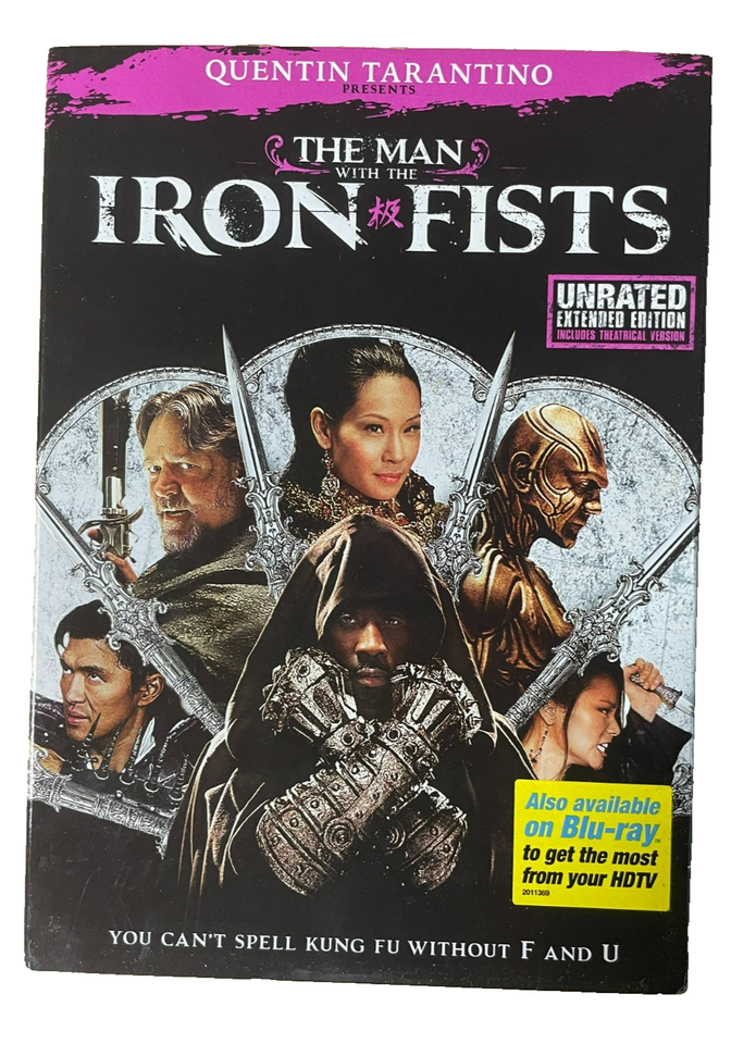 The Man with the Iron Fists (DVD, 2012): Kung Fu, Tarantino, Action, Wu-... - $2.96