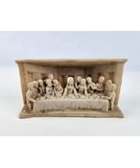 Vintage Carved Stone Sculpture The room of the Last Supper Jesus Mexico ... - £28.76 GBP