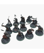 Lot of 12 LotR Games Workshop MESBG Metal Mordor Goblin Figures Painted ... - $89.99