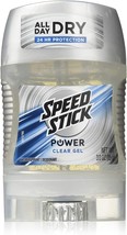 Speed Stick Anti-Perspirant Deodorant Power Clear Gel 3 oz (Pack of 12) - £60.23 GBP