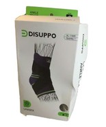 Ankle Brace by DISUPPO, 3D Knitting Adjustable Ankle Support Sleeve -SMALL - £6.07 GBP