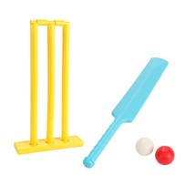 Cricket Set Game Bat Ball  Kids Toys Yard Backyard Equipment Plastic Tennis Toy  - £89.25 GBP