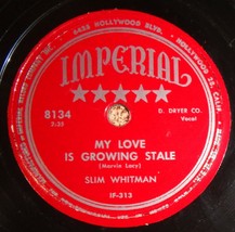 Slim Whitman - My Love Is Growing Stale / Love Song Of The Waterfall EE- / E- B3 - £5.47 GBP
