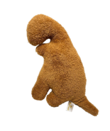 Nug Plush Brown Dinosaur Stuffed Animal Lovey 12 x 8&quot; - $14.83