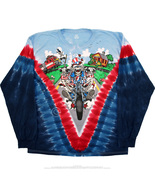 LONG SLEEVE  Grateful Dead  Motorcycle Psycle Sam  Tie Dye Shirt   XL - $678.54 MXN