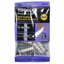 3/8&quot; to 5/8&quot; Toggler SnapSkru&#39;s Self-Drilling Drywall Anchors (20 pcs.) - £9.44 GBP