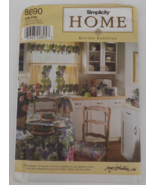 SIMPLICITY HOME PATTERN #8690 KITCHEN ESSENTIALS TABLECLOTH APRON MITTUN... - $9.99