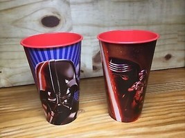 Star Wars Zak Cups Rey Finn Chewbacca BB-8 &amp; Vader Storm Trooper Discontinued  - £5.65 GBP